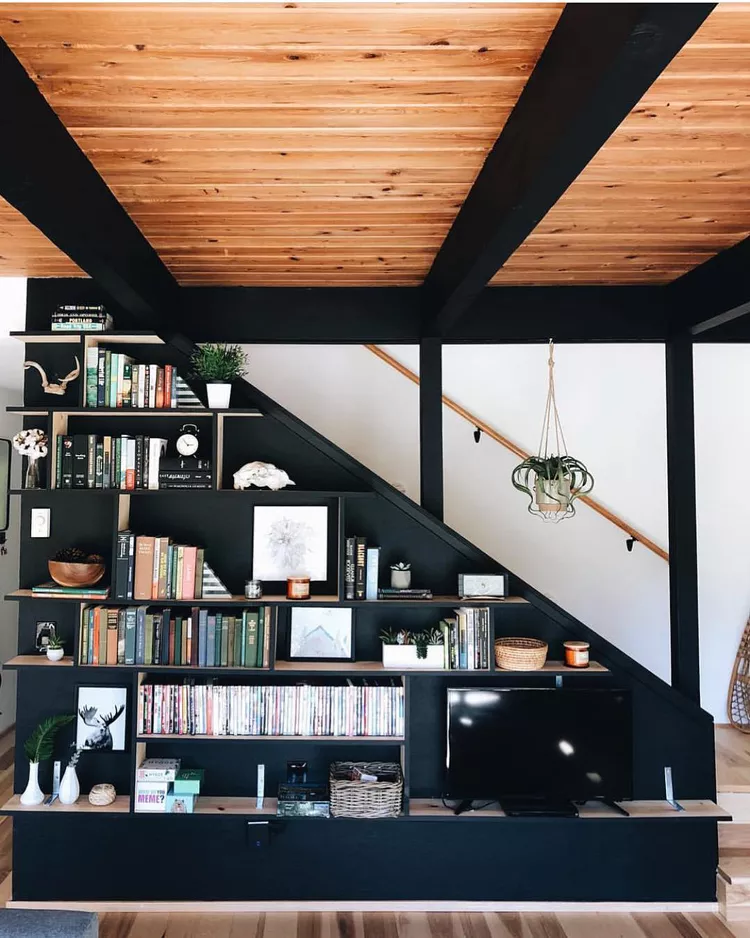 Small home library