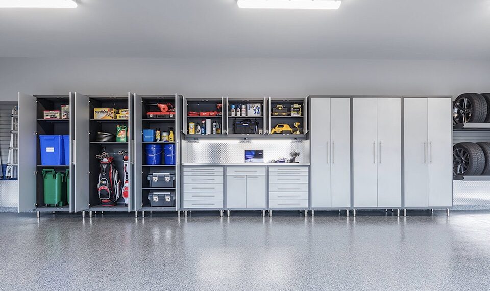Garage interior design