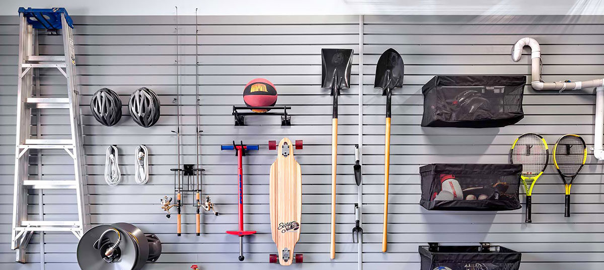 Garage interior design